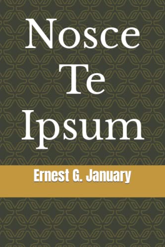 Nosce Te Ipsum