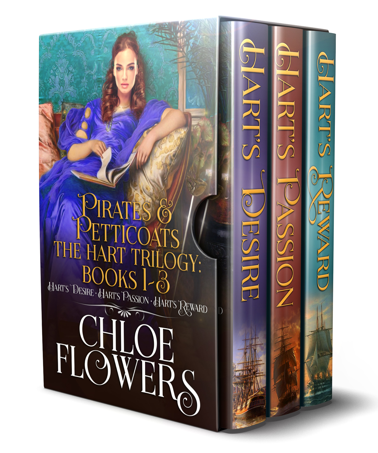 Pirates & Petticoats  The Hart Trilogy: Hart's Desire, Hart's Passion, Hart's Reward