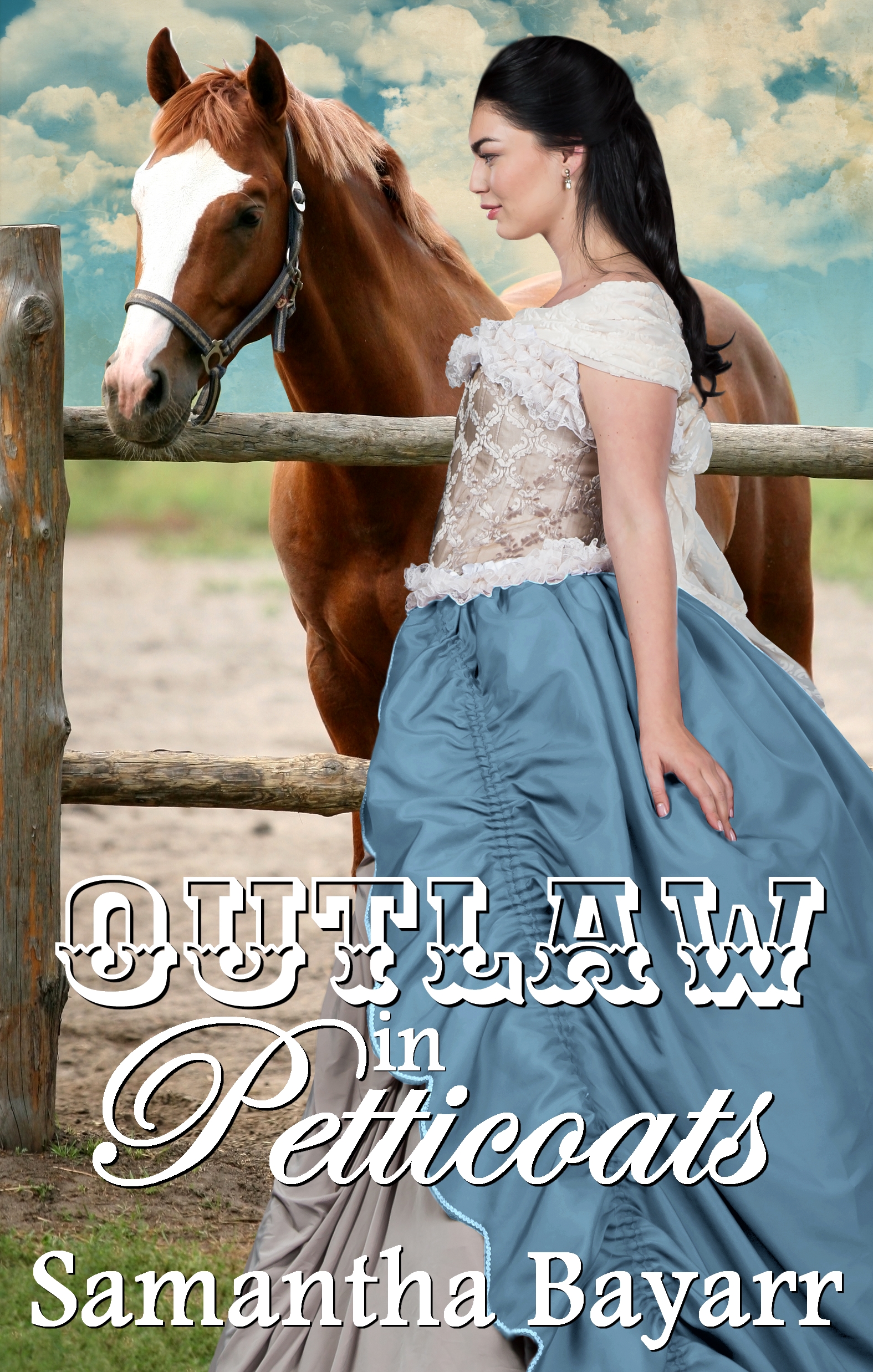 Outlaw in Petticoats: Heart of the Frontier (Western Prairie Brides Book 1)