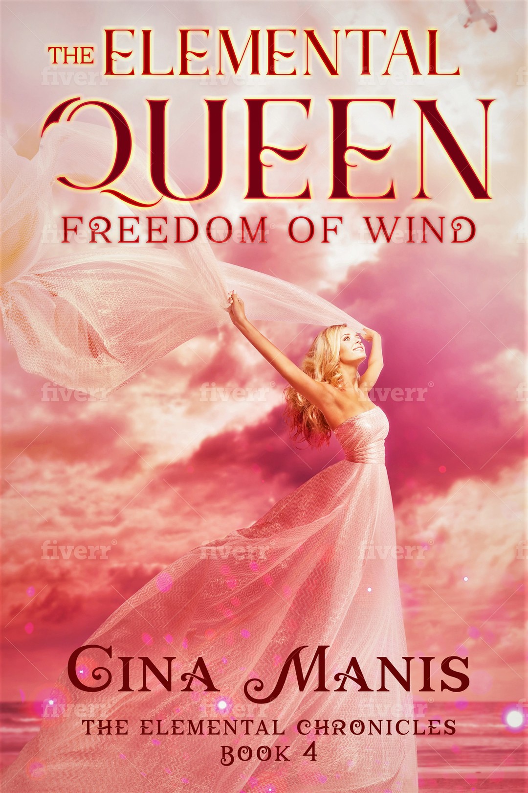 The Elemental Queen Freedom in Wind (The Elemental Chronicles Book 4) : Reverse Harem Romance Series