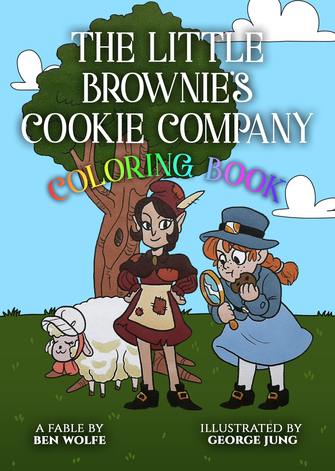 The Little Brownie's Cookie Company Coloring Book