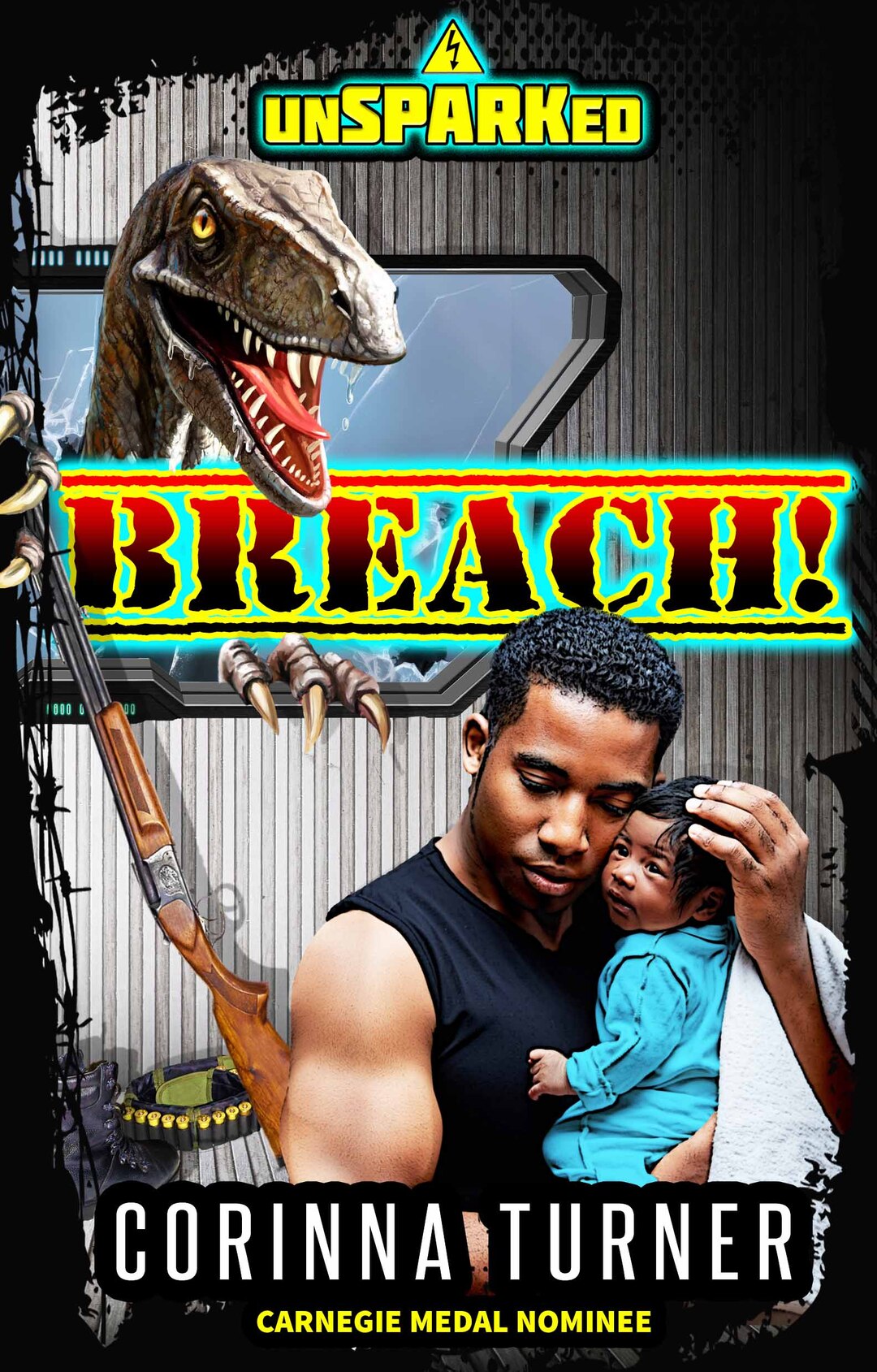BREACH!: A Dino-Dystopian Action Adventure Novel (Pro-Life Fiction) (unSPARKed)