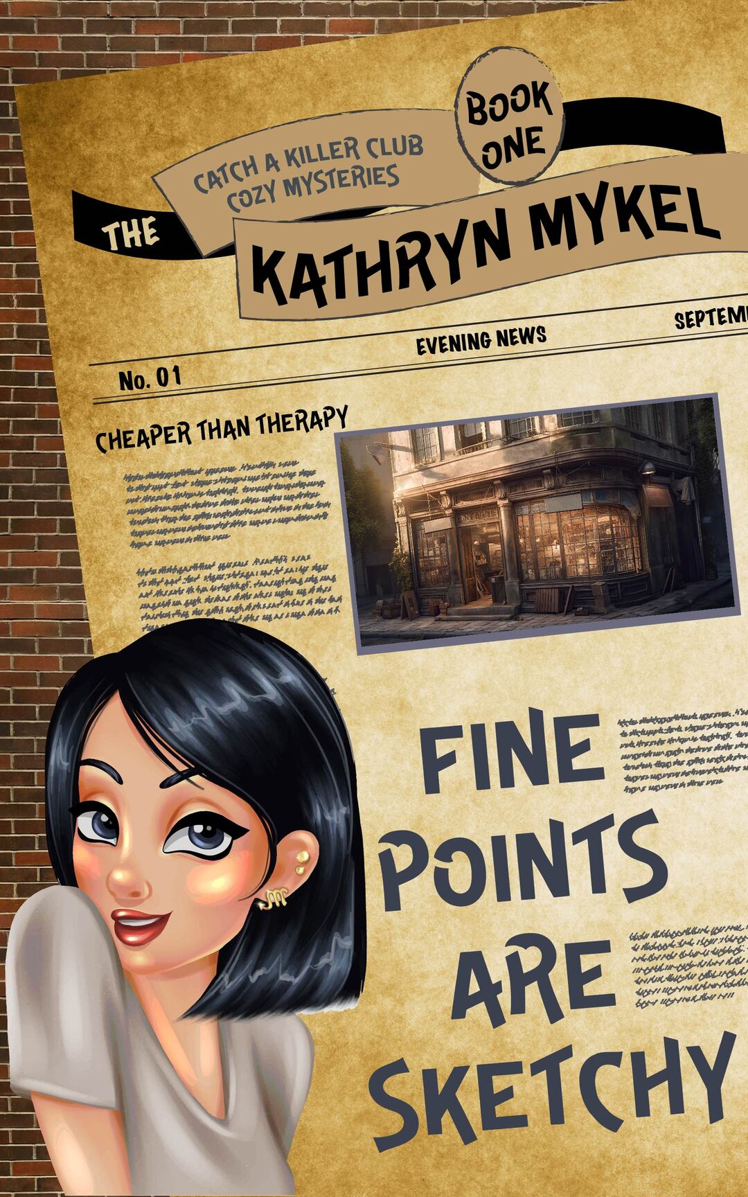 Fine Points are Sketchy: A Quilting Cozy Mystery
