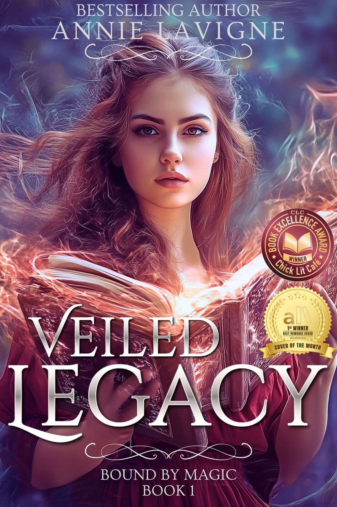 Veiled Legacy: An enemies-to-lovers new adult college fantasy romance (Bound by Magic Book 1)