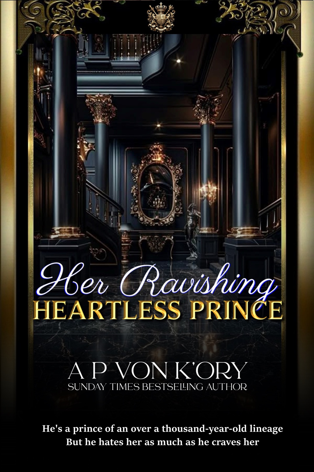HER RAVISHING HEARTLESS PRINCE DISCREET COVER