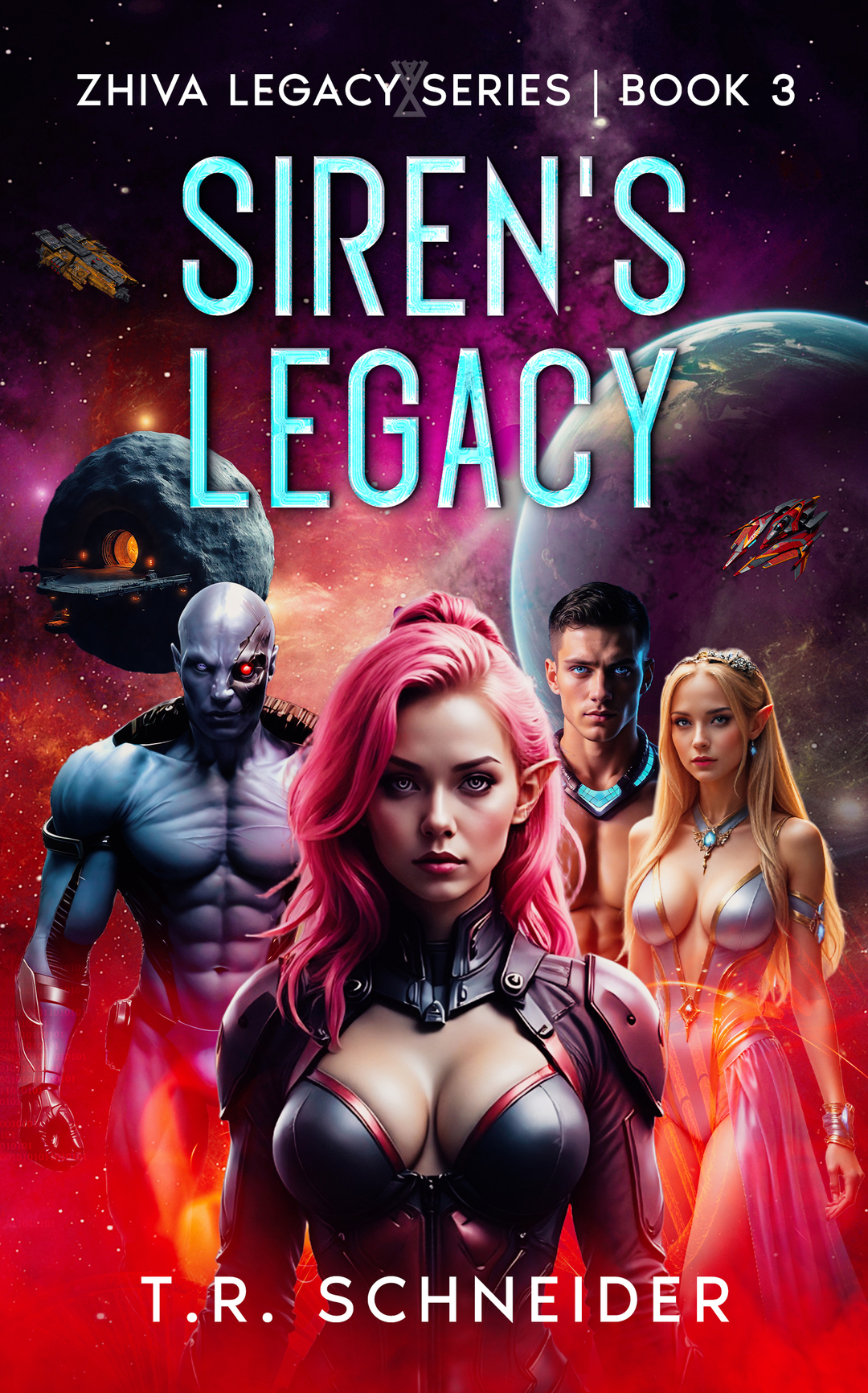 Siren's Legacy: A Dystopian Space Opera of Empires, Passion, and Genetic Conspiracy (Zhiva Legacy Book 3)