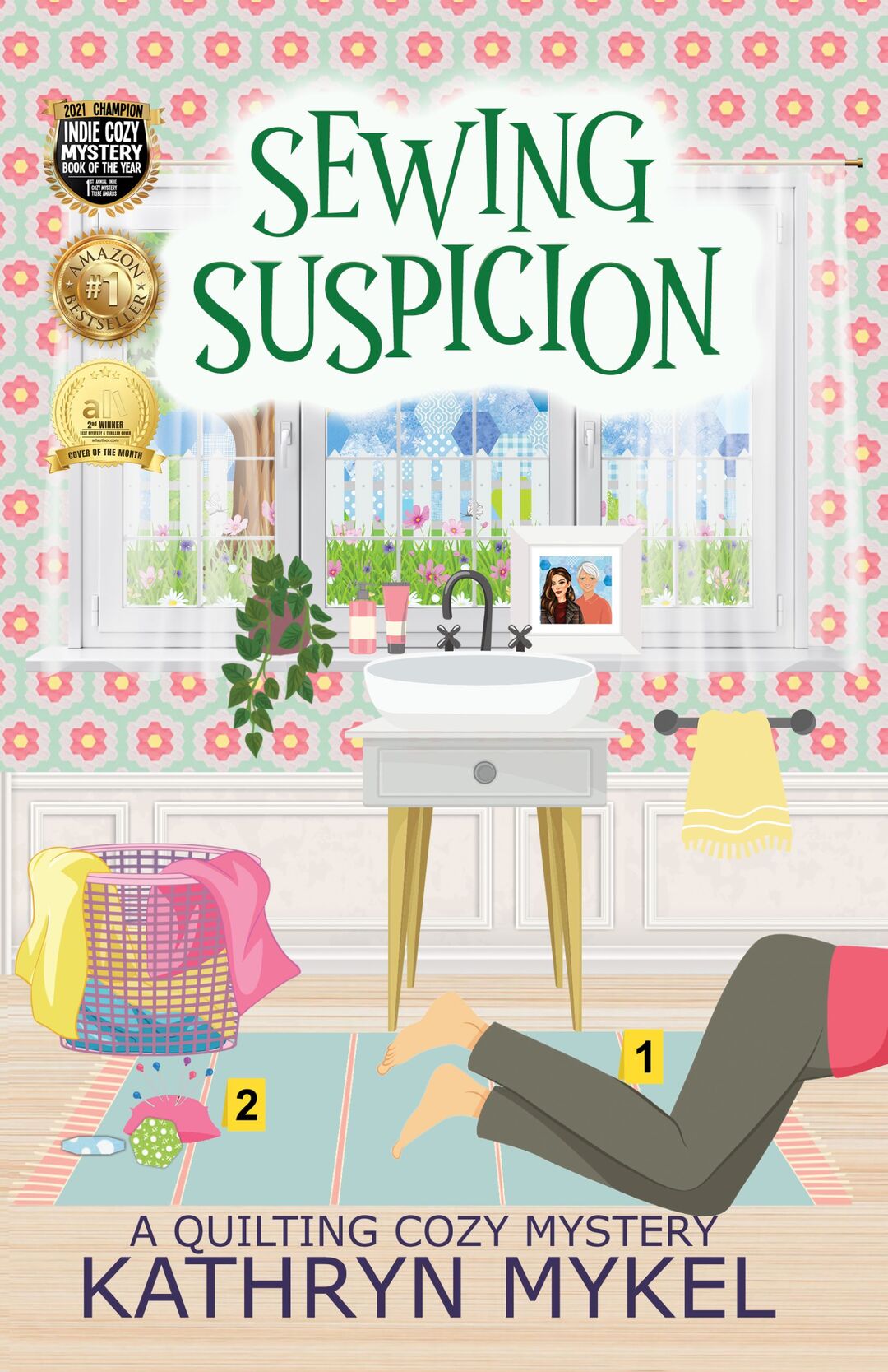Sewing Suspicion: A Quilting Cozy Mystery (Quilting Cozy Mysteries Book 1)