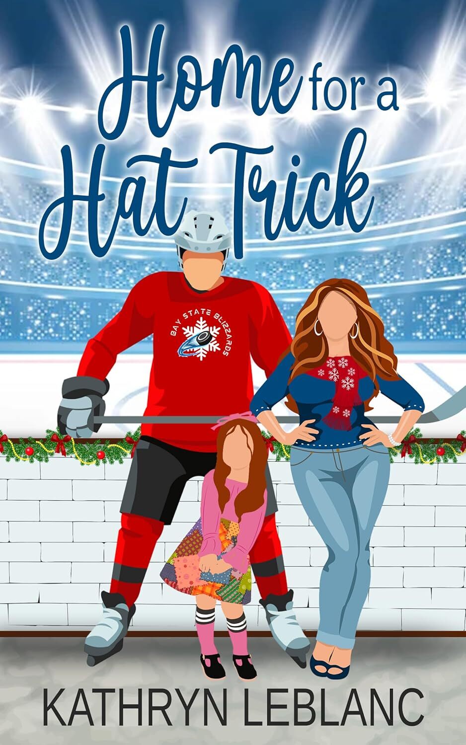 Home for a Hat Trick: A Sweet Christmas Hockey Romance