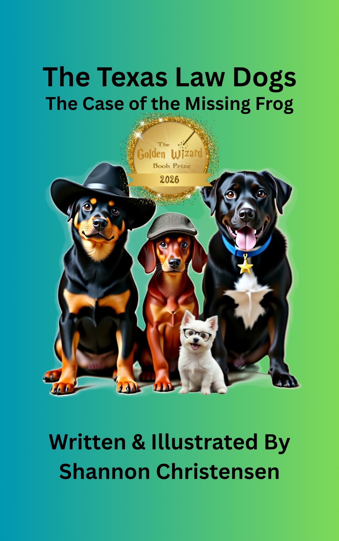 Cover of The Texas Law Dogs: The Case of the Missing Frog