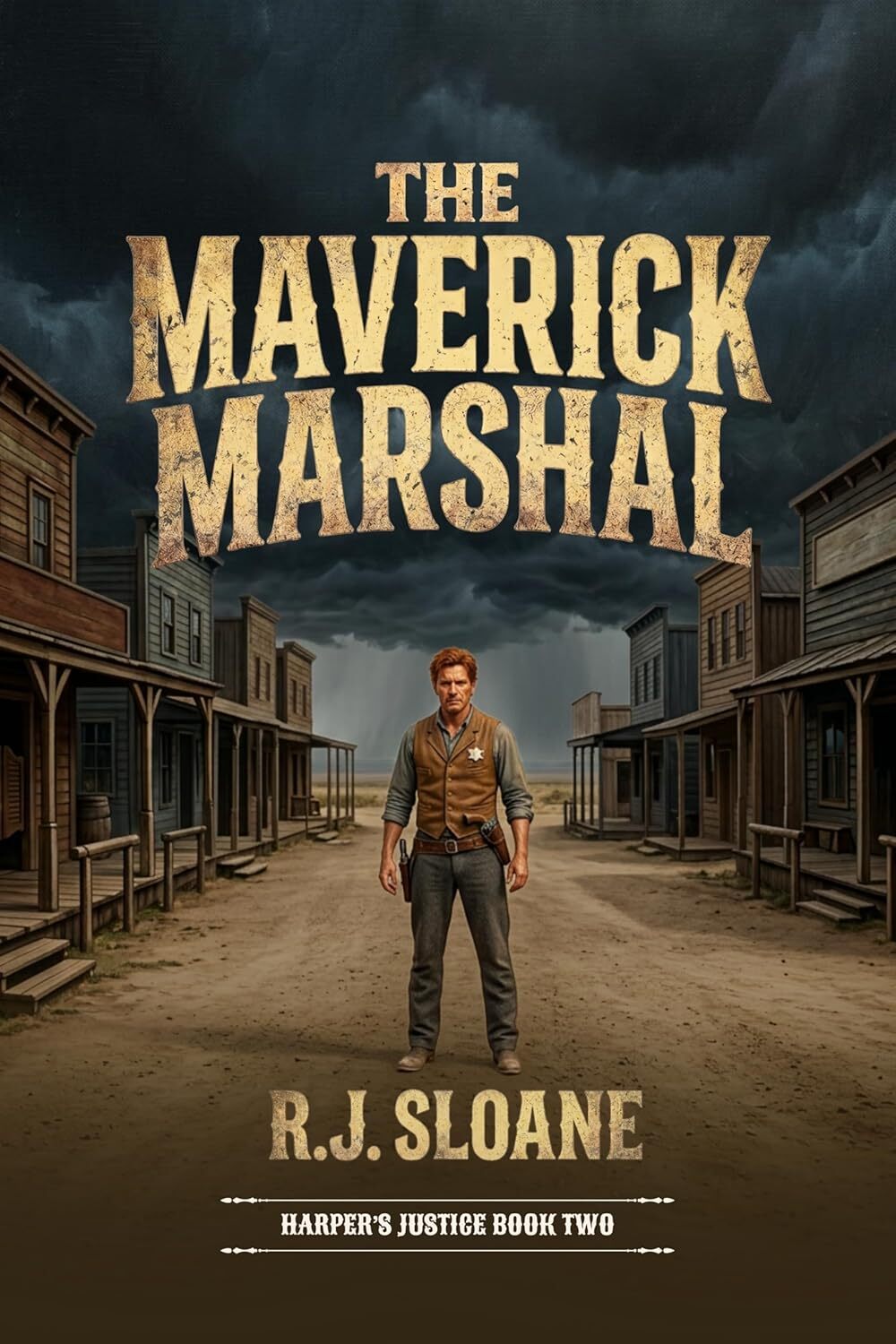 The Maverick Marshal: A Traditional Western Adventure (Harper's Justice 2)