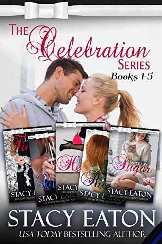 The Celebration Series, Part 1: Tangled in Tinsel, Tears to Cheers, Heathens to Hearts, Rainbows bring Riches and Sweet as Sugar (The Celebration Series Box Set)