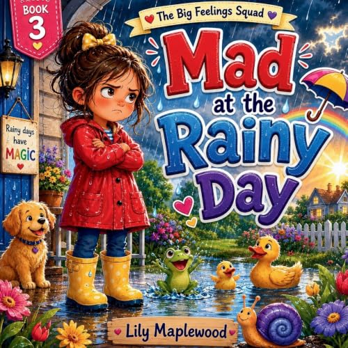 The Big Feelings Squad Mad at the Rainy Day by Laura Shouse