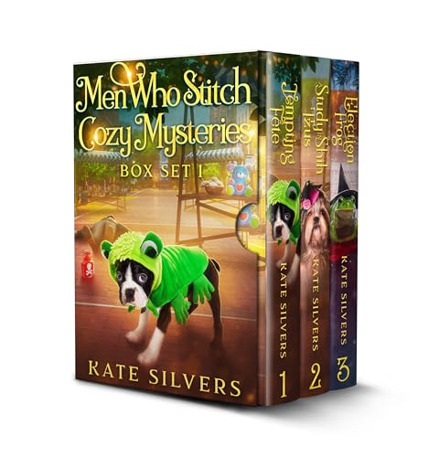 Men Who Stitch Cozy Mysteries Box 1: Diverse Cozy Mysteries (Men Who Stitch Mysteries)
