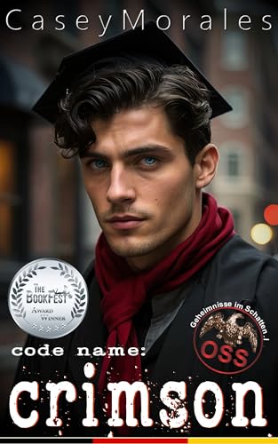 Crimson: Eine MM-Romanze verpackt in einem Thriller aus den 1940er Thriller (Geheimnisse im Schatten 1) (German Edition)