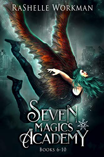 Seven Magics Academy Books 6-10: Vampire Lies, Vampire Secrets, Vampires & Gargoyles, Vampires & Dragons, and Vampire Magics (Seven Magics Academy World Book 3)