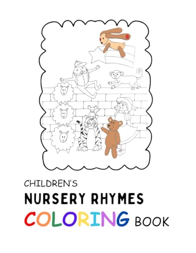 Children's Nursery Rhymes Coloring Book