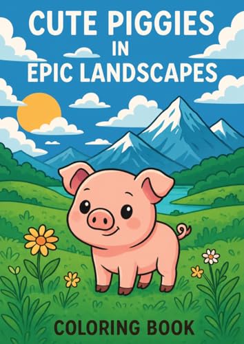 Cute Piggies in Epic Landscapes