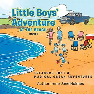 LITTLE BOYS' ADVENTURE AT THE BEACH: Treasure Hunt & Magical Ocean Adventures