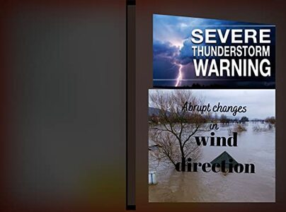 Abrupt changes in wind direction