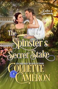 The Spinster's Secret Stake: A Bluestocking and Rogues Opposites Attract Regency Romance (Ladies of Opportunity Book 2)