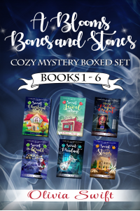 A Blooms, Bones and Stones Cozy Mystery Boxed Set Books 1 to 6