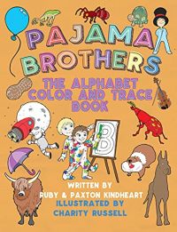 Pajama Brothers: The Alphabet Color and Trace Book