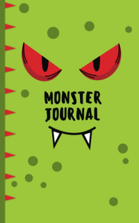 Monster Journal: Drawing Book - A to Z of Monsters (Paperback 109+ pages)