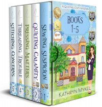 Quilting Cozy Mystery Series - Set 2 Books: 1-5: Sewing Suspicion, Quilting Calamity, Pressing Matters, Threading Trouble, Stitching Concerns (Quilting Cozy Mysteries)