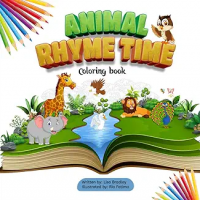 Animal Rhyme Time Coloring Book