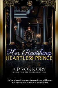 HER RAVISHING HEARTLESS PRINCE DISCREET COVER