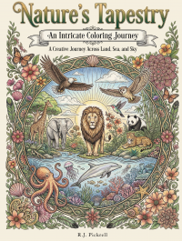 Nature's Tapestry: An Intricate Coloring Journey