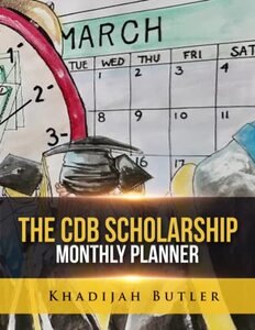 The CDB Scholarship Monthly Planner