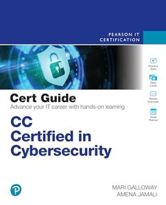 CC Certified in Cybersecurity Cert Guide (Certification Guide)