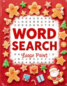 Large Print Word Search: Easy Senior Words Finder Puzzle Find Book Big Fortune Crossword for Adults