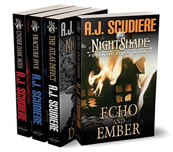 The NightShade Forensic Files: Vol 1 (Books 1-4): Under Dark Skies, Fracture Five, The Atlas Defect, Echo and Ember