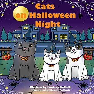 Cats on Halloween Night