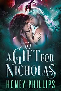 A Gift for Nicholas: A SciFi Alien Warrior Holiday Romance (Horned Holidays)