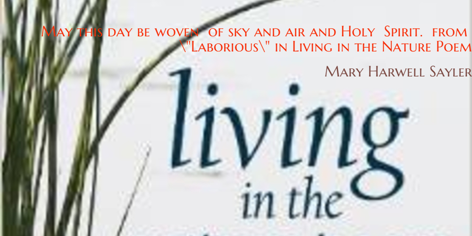 may this day be woven of sky and air and holy spirit from laborious in living...