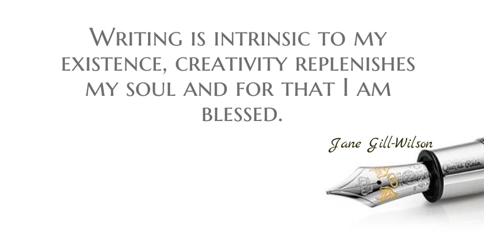 writing is intrinsic to my existence creativity replenishes my soul and for that i am...