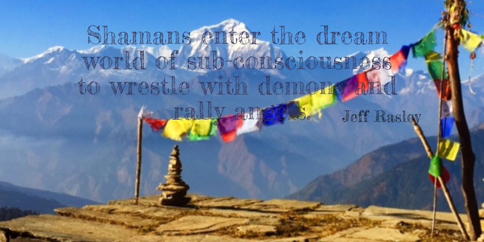 shamans enter the dream world of subconsciousness to wrestle with demons and rally...