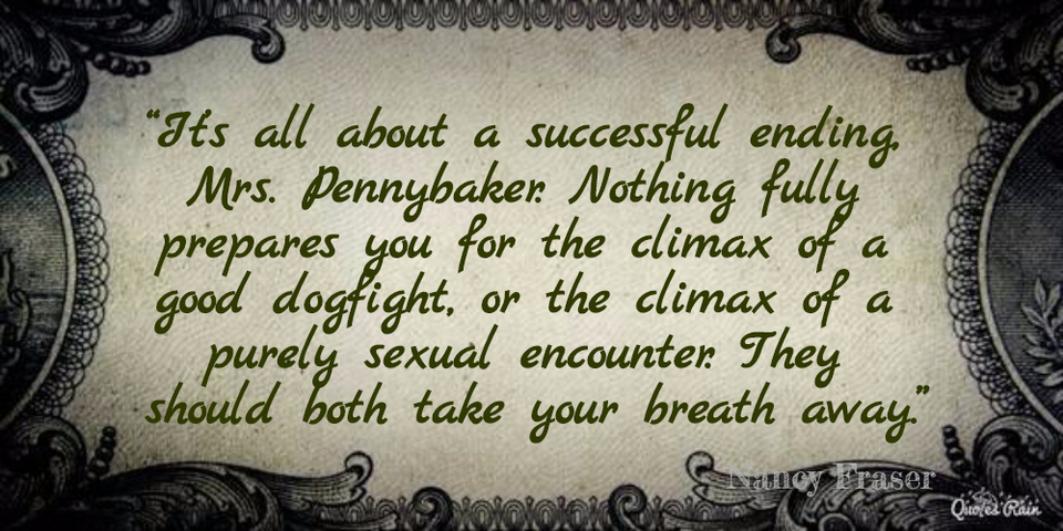 its all about a successful ending mrs pennybaker nothing fully prepares you...