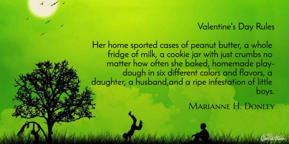 her home sported cases of peanut butter a whole fridge of milk a cookie jar with just...