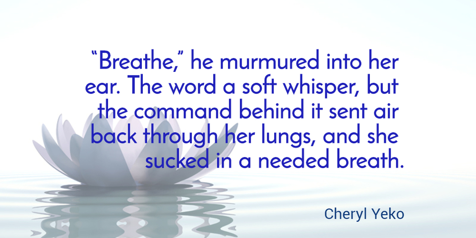 breathe he murmured into her ear the word a soft whisper but the command behind...