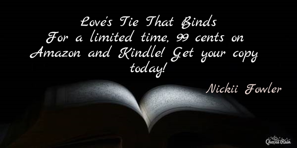 for a limited time 99 cents on amazon and kindle get your copy today...