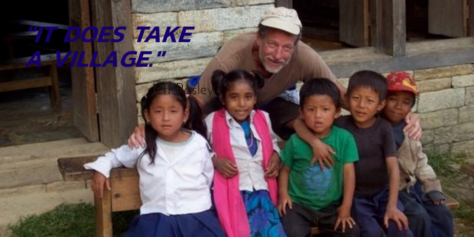 it does take a village...