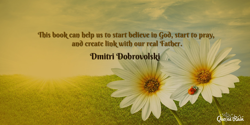 this book can help us to start believe in god start to pray and create link with our...