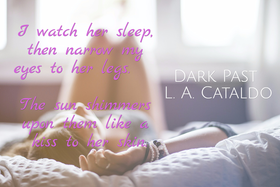 i watch her sleep then narrow my eyes to her legs the sun shimmers upon them like a...
