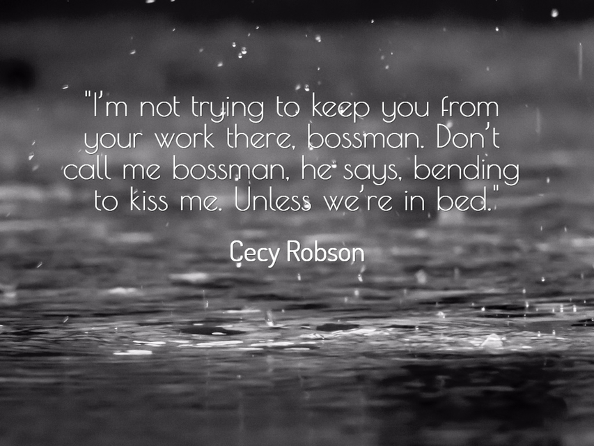im not trying to keep you from your work there bossman dont call me bossman he...