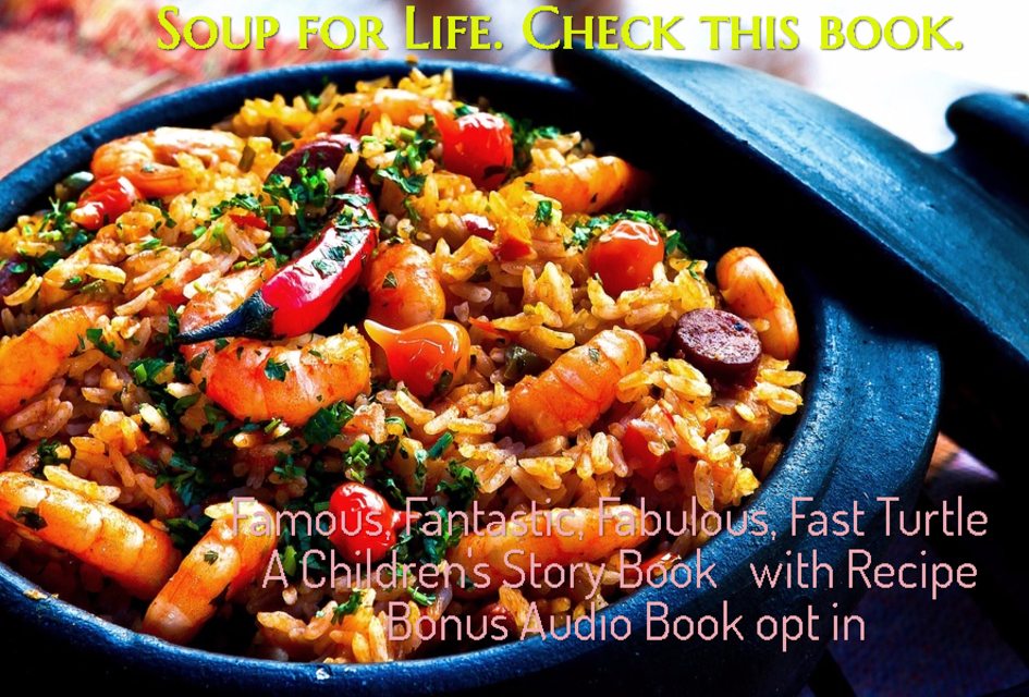 life will give you soup this book will do that for you...