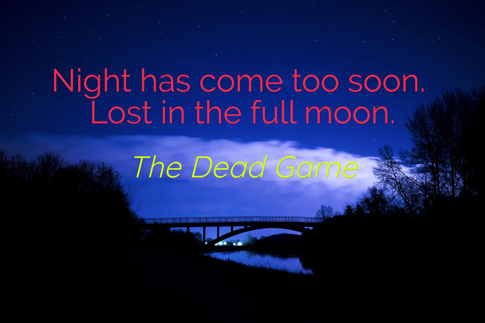 night has come too soon lost in the full moon...